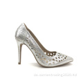 Frauen High Heels besetzt Strass -Party -Hochzeitsschuhe